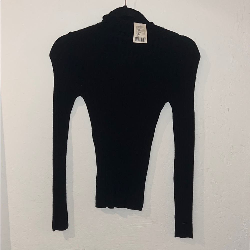 Urban Outfitters Black Long Sleeve Top